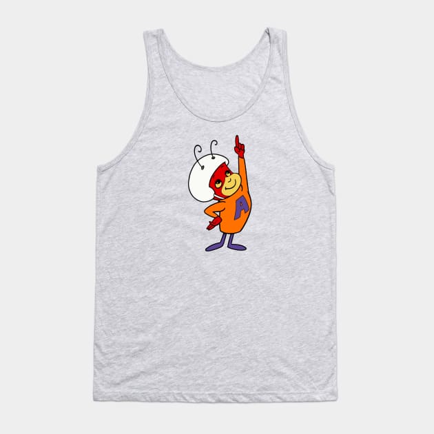 Cartoon Tank Top by BigOrangeShirtShop